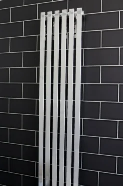 Ultraheat Klon 1500mm X 443mm Vertical Tubular Radiator Chrome - KS1512C