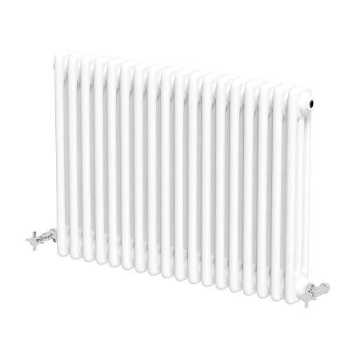 Park Lane Traditional Colosseum Triple Bar Column Radiator White 600 X 830mm - Image 3