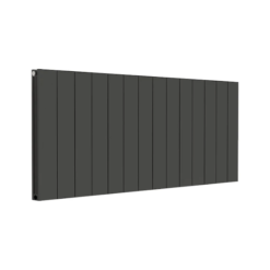 Towelrads Ascot Anthracite Aluminium Single Designer Radiator 600x1432mm - 510104