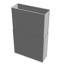 Smith's 1m Adjustable Straight Air Inlet / Outlet Extension Duct - HACA33017