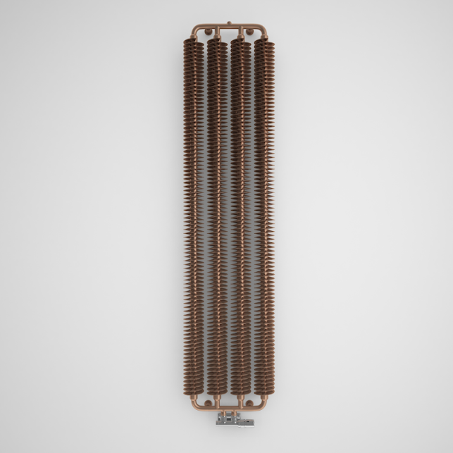 Terma Ribbon V Designer Radiator 1720x390mm Bright Copper - WGQ16172039KBCOZX - Image 3