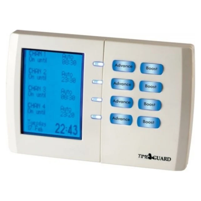 Time Guard 7 Day Digital Heating Programmer - 4 Channel TRT039