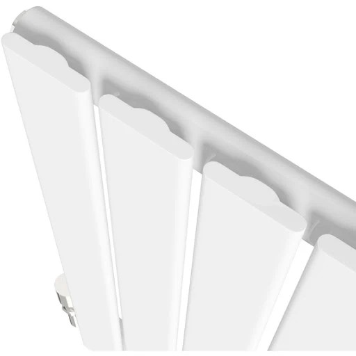 DuraTherm Horizontal Single Flat Panel Designer Radiator - 600 X 756mm White - Image 5