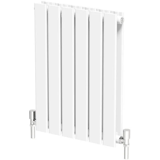 DuraTherm Horizontal Double Flat Panel Designer Radiator - 600 X 456mm White - Image 6