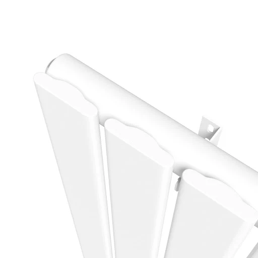 DuraTherm Vertical Single Flat Panel Designer Radiator - 1800 X 452mm White - Image 5