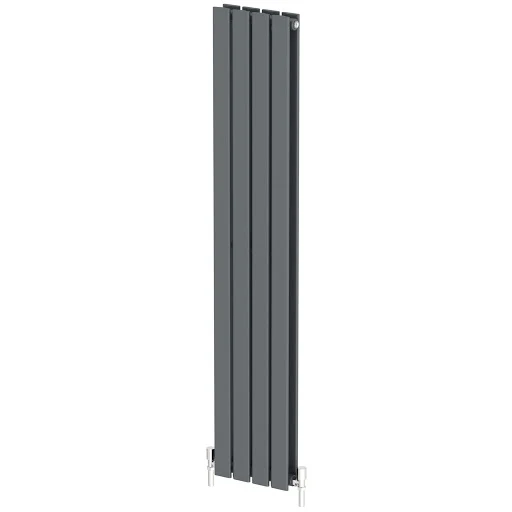 DuraTherm Vertical Double Flat Panel Designer Radiator - 1600 X 304mm Anthracite - Image 6