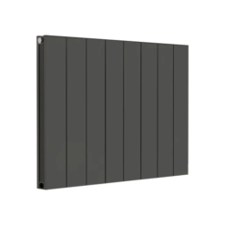 Towelrads Ascot Anthracite Aluminium Double Designer Radiator 600x817mm - 510091