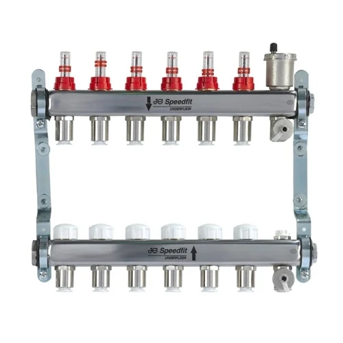 Speedfit 2 Zone Stainless Steel Manifold JGUFHMAN2/2