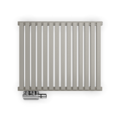 Terma Nemo Designer Radiator 530x645mm Metallic Stone - WGNEM053064KMSTYL