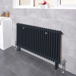 Ultraheat Anthracite 2 Column Radiator 600mm X 1440mm - C2061432-A
