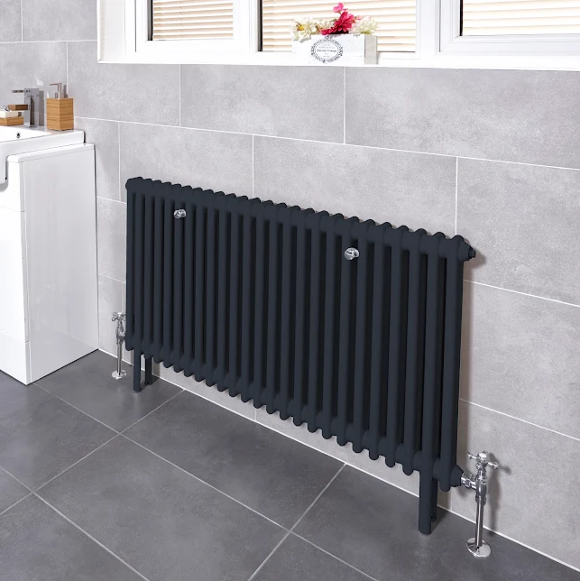 Ultraheat Anthracite 2 Column Radiator 600mm X 1440mm - C2061432-A