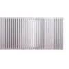 Ultraheat Klon 600mm X 1219mm Horizontal Tubular Radiator Traffic White - KD632W