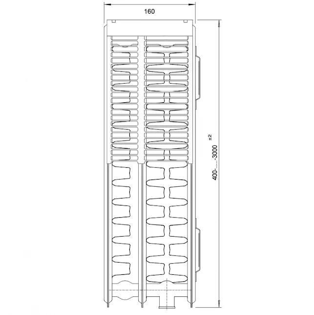 Ultraheat Compact Triple Panel Triple Convector Radiator (Type 33/K3) - 400mm X 500mm - 4TS500 - Image 3