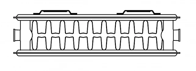 Stelrad Elite K2 Radiator 700mm X 500mm Double Panel Double Convector - 8632 - Image 3