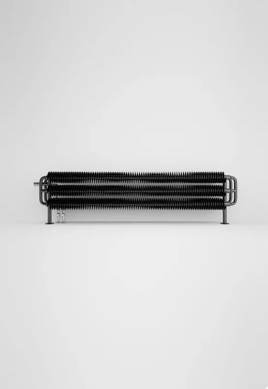 Terma Ribbon HSD Designer Radiator 290x1540mm Metallic Black - WGQ17029154KMBCYL - Image 2