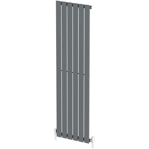 DuraTherm Vertical Single Flat Panel Designer Radiator - 1600 X 452mm Anthracite - Image 6