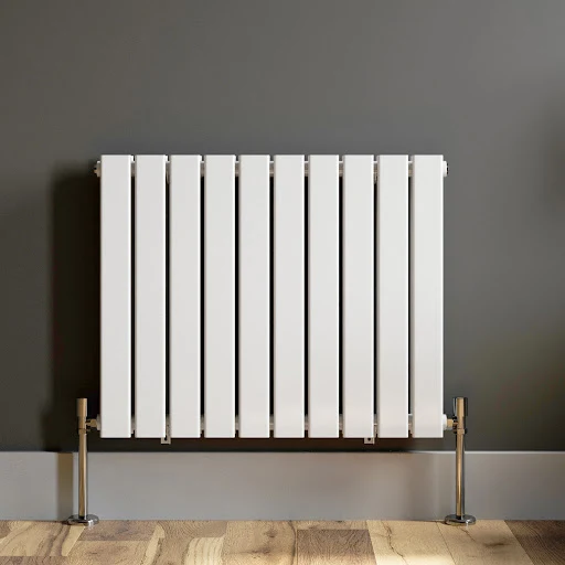 DuraTherm Horizontal Double Flat Panel Designer Radiator - 600 X 760mm White - Image 4