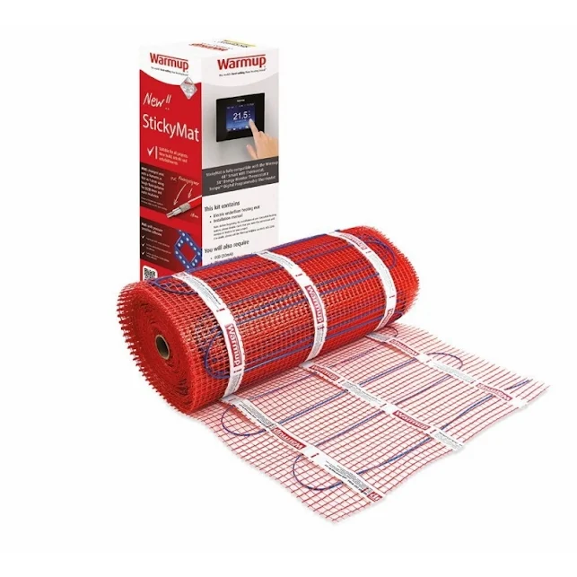 Warmup Electric Underfloor Heating StickyMat 200w 6m - 2SPM6