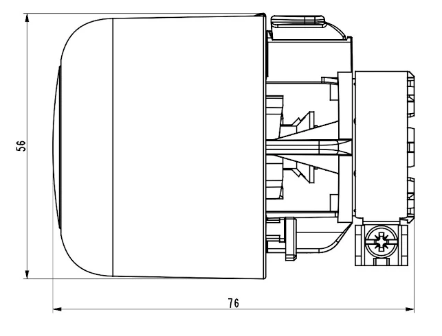 Danfoss Aero Remote Thermostatic Sensor - RA/VL Valves - Image 4
